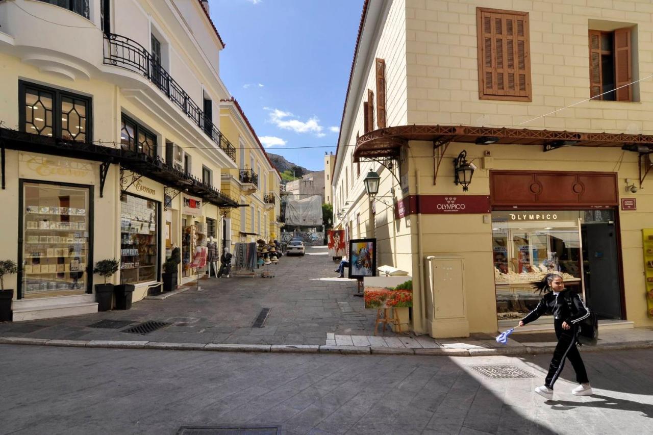 Historic Plaka Apartments Athena Bagian luar foto